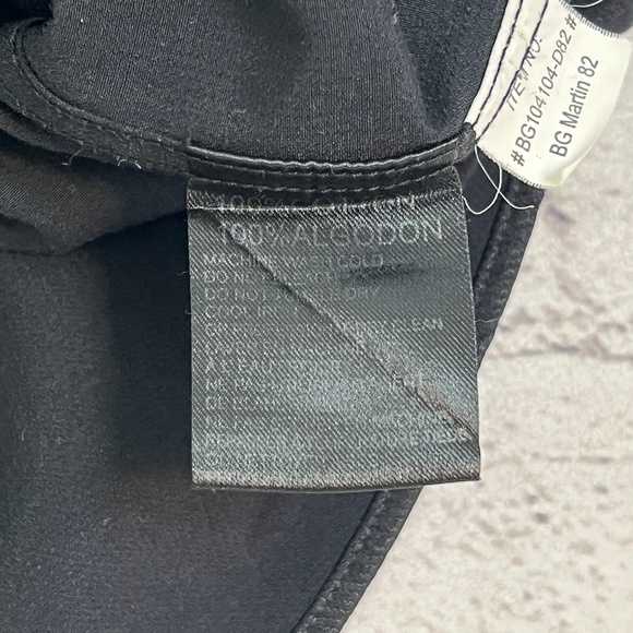 BG The Authentic Shirt Maker Men's XL Long Sleeve Black Button Up Shirt - Picture 9 of 10